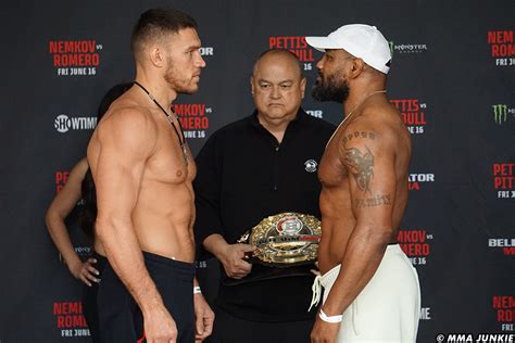 By The Numbers: Vadim Nemkov vs. Yoel Romero .